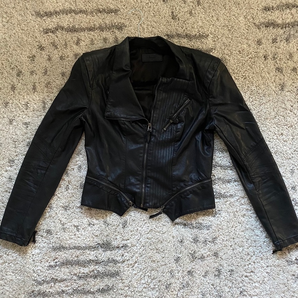 BLANK NYC leather jacket